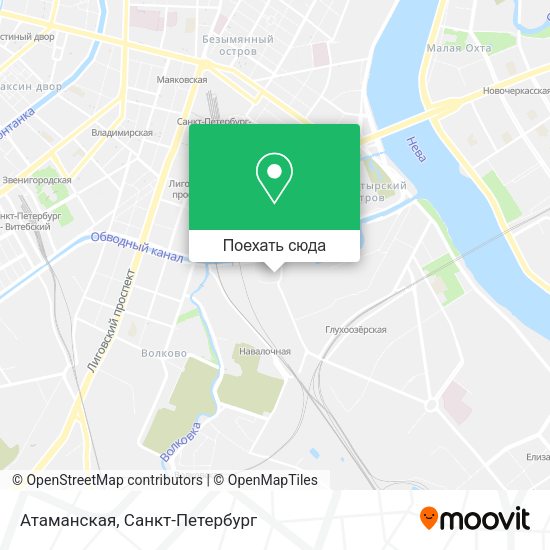Карта Атаманская