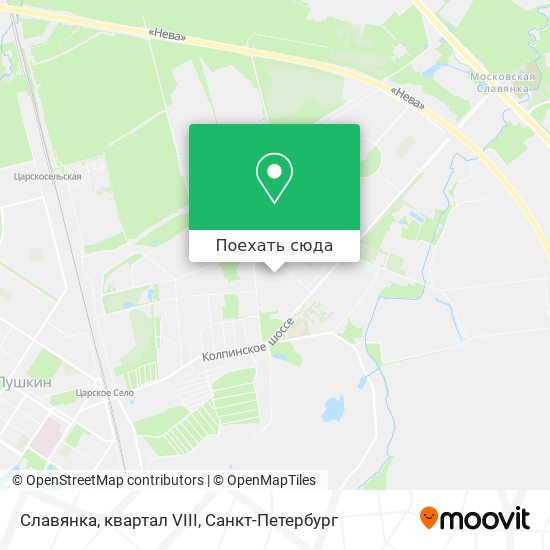 Карта Славянка, квартал VIII