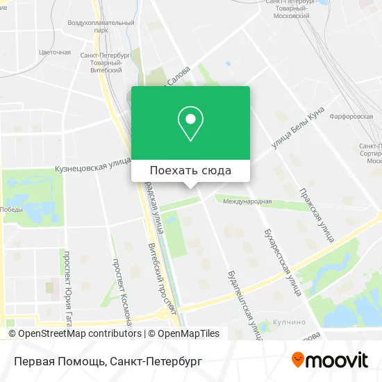 Карта Первая Помощь