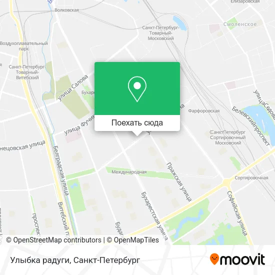 Карта Улыбка радуги