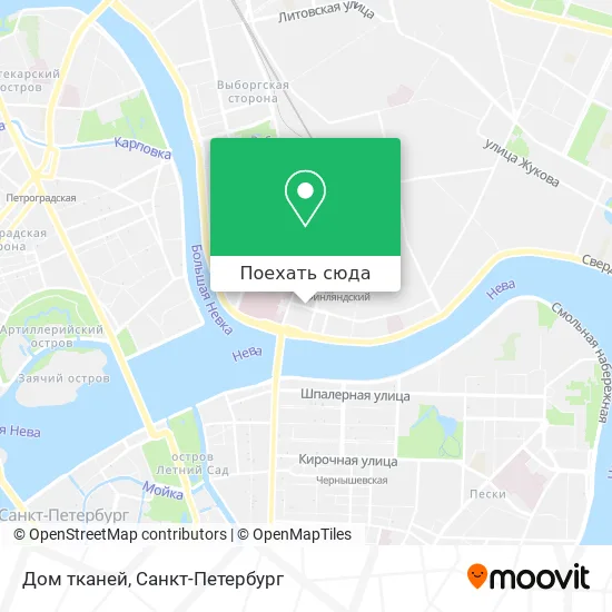 Карта Дом тканей