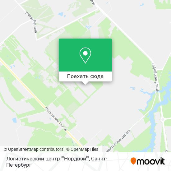 Карта Логистический центр ""Нордвэй""