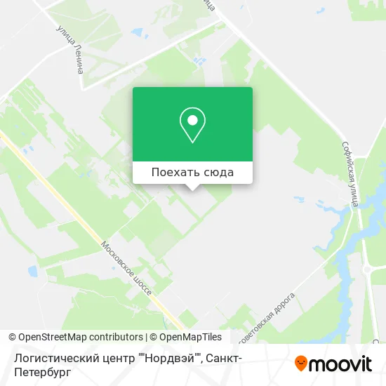 Карта Логистический центр ""Нордвэй""