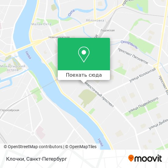 Карта Клочки