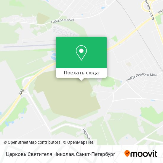 Карта Церковь Святителя Николая