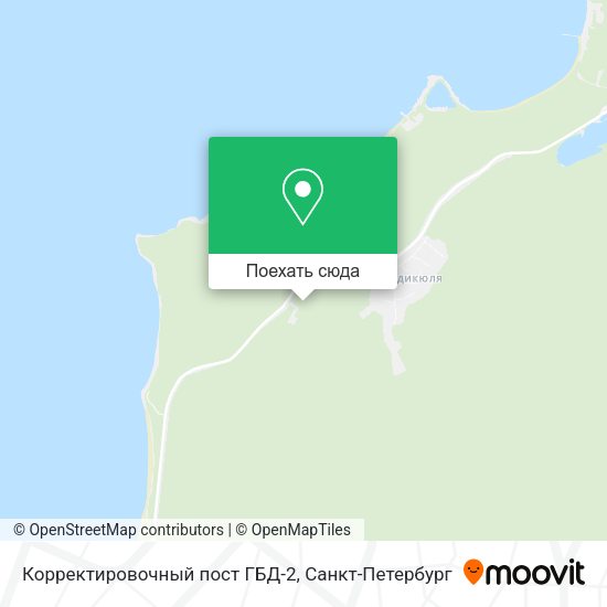 Карта Корректировочный пост ГБД-2