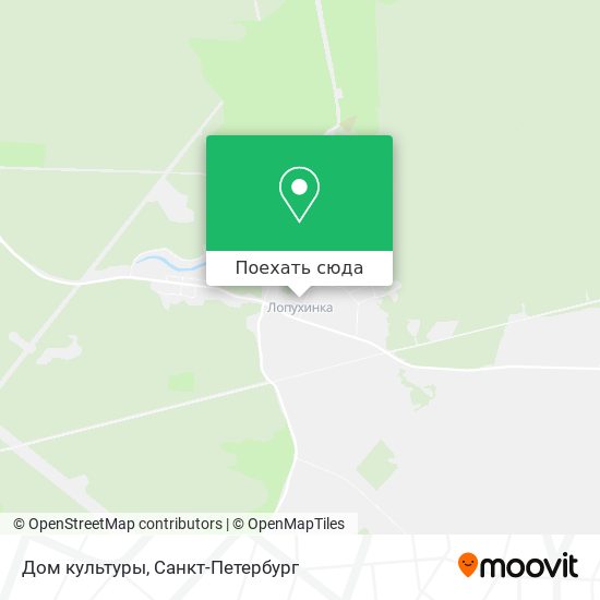 Карта Дом культуры