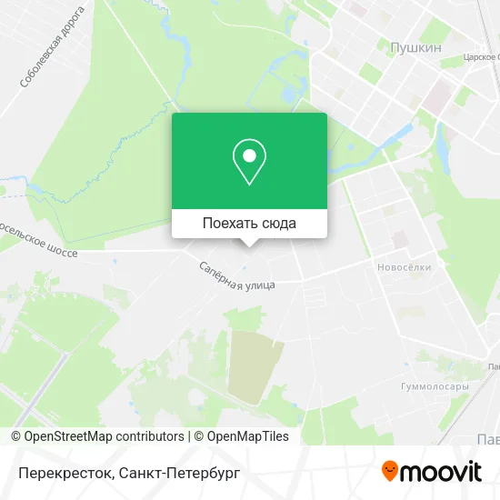 Карта Перекресток