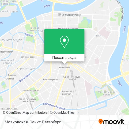 Карта Маяковская