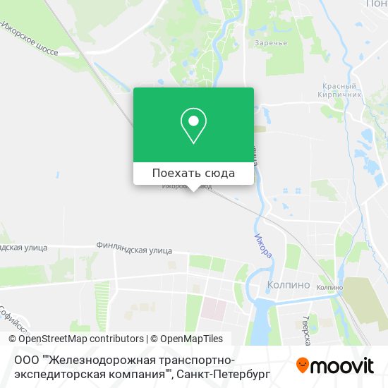Карта ООО ""Железнодорожная транспортно-экспедиторская компания""