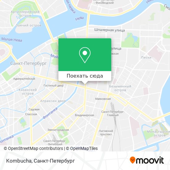Карта Kombucha