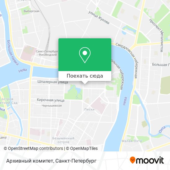 Карта Архивный комитет