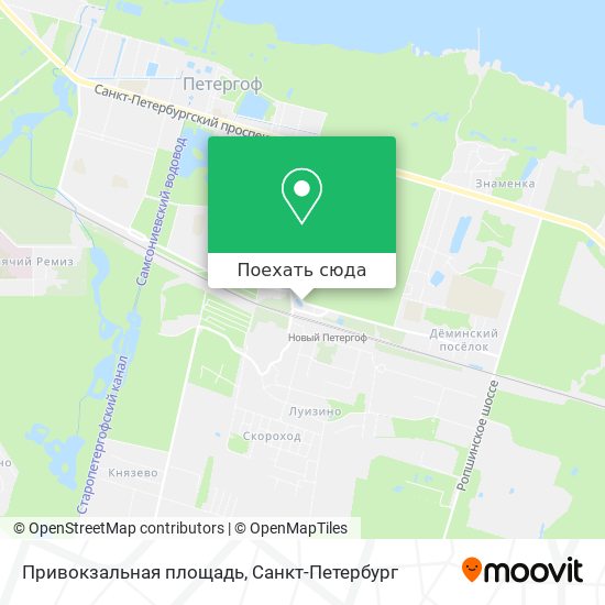 Карта Привокзальная площадь