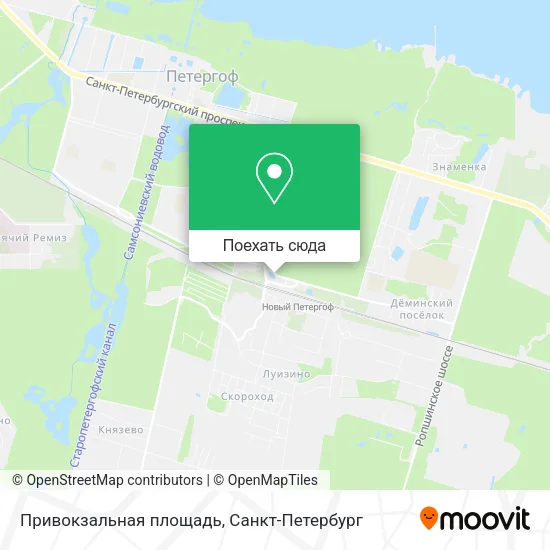 Карта Привокзальная площадь