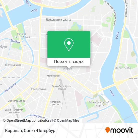 Карта Караван