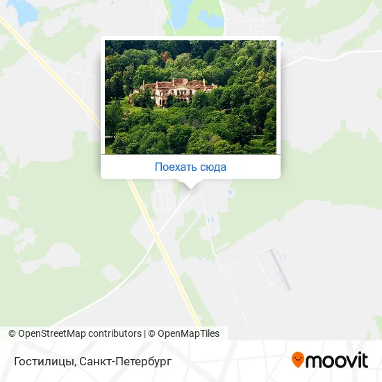 Карта Гостилицы