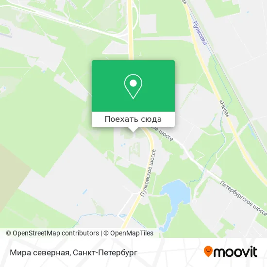 Карта Мира северная