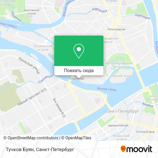 Карта Тучков Буян