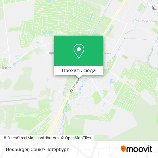 Карта Hesburger