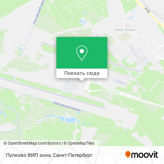 Карта Пулково ВИП зона