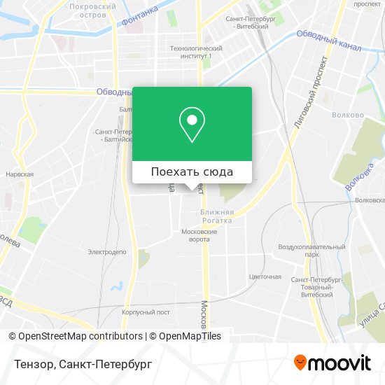Карта Тензор