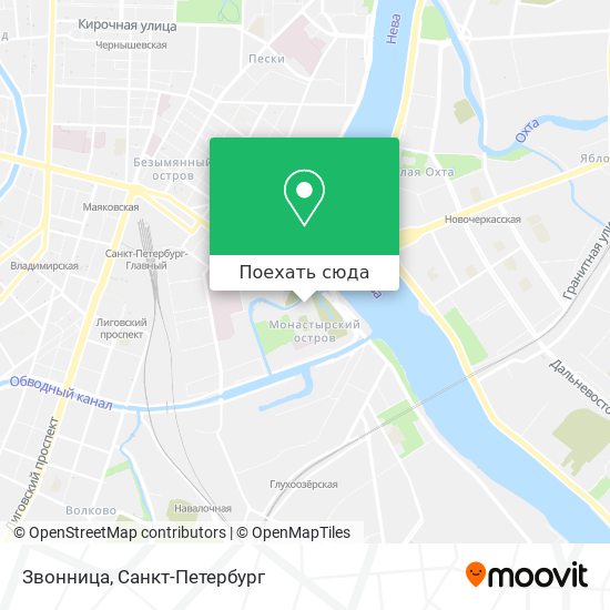 Карта Звонница