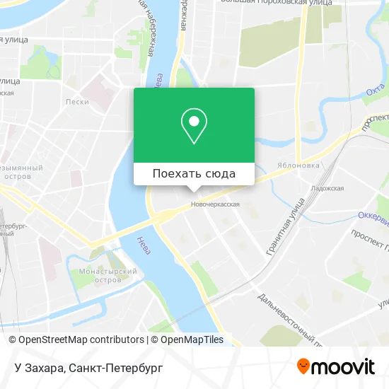 Карта У Захара