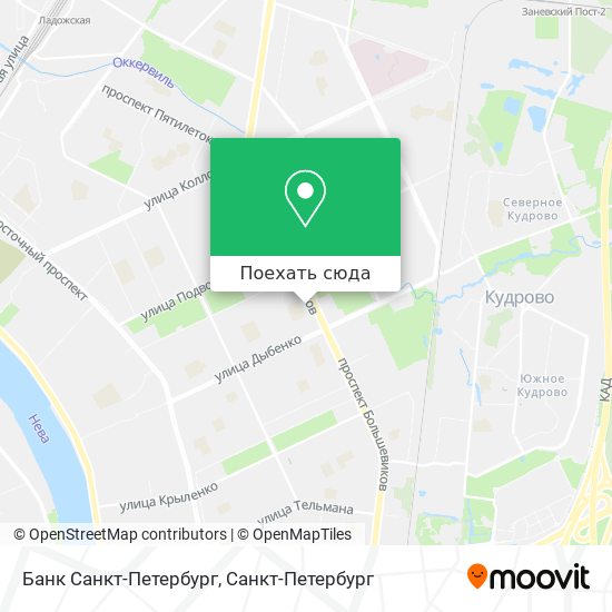 Карта Банк Санкт-Петербург