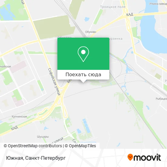 Карта Южная