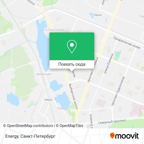 Карта Energy