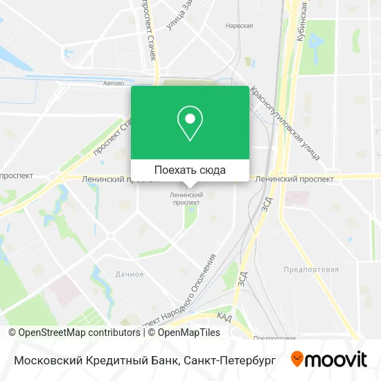Карта Московский Кредитный Банк
