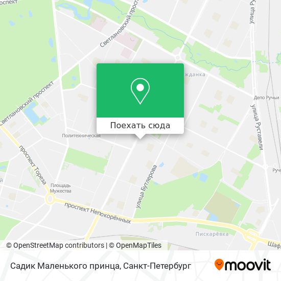 Карта Садик Маленького принца