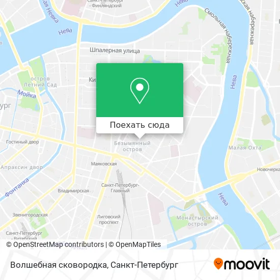 Карта Волшебная сковородка