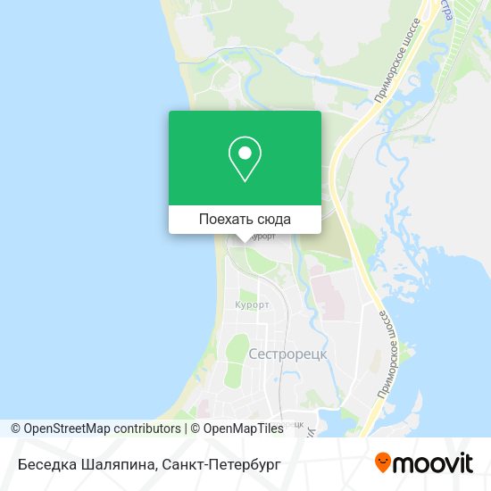 Карта Беседка Шаляпина