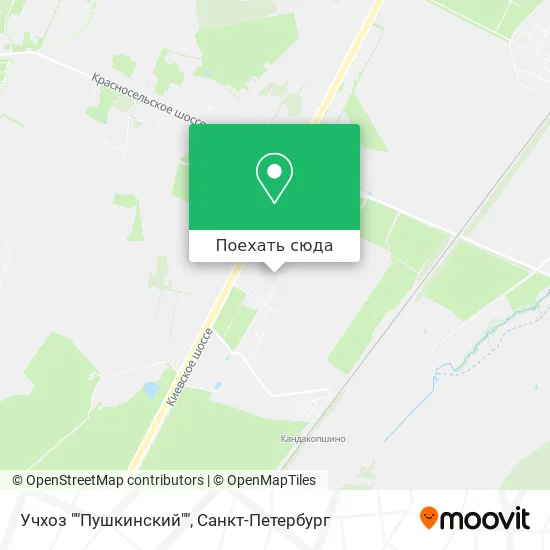 Карта Учхоз ""Пушкинский""