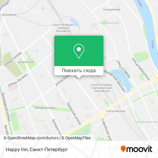 Карта Happy Inn