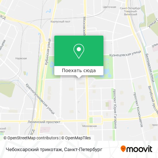 Карта Чебоксарский трикотаж