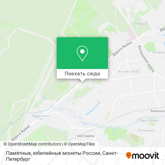 Карта Памятные, юбилейные монеты России