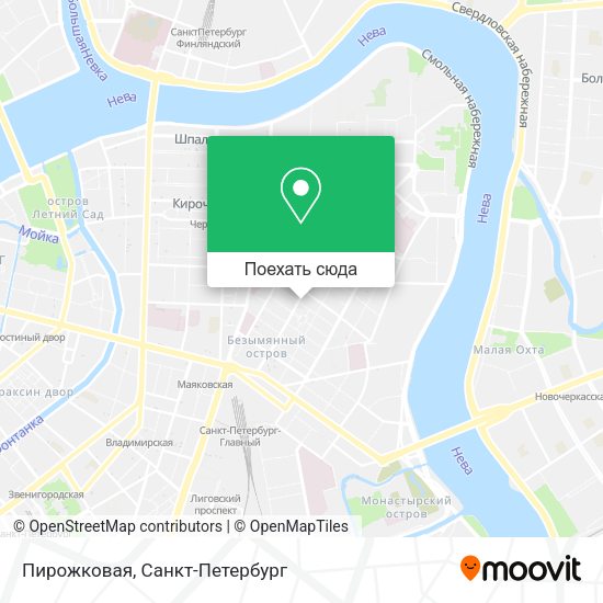 Карта Пирожковая