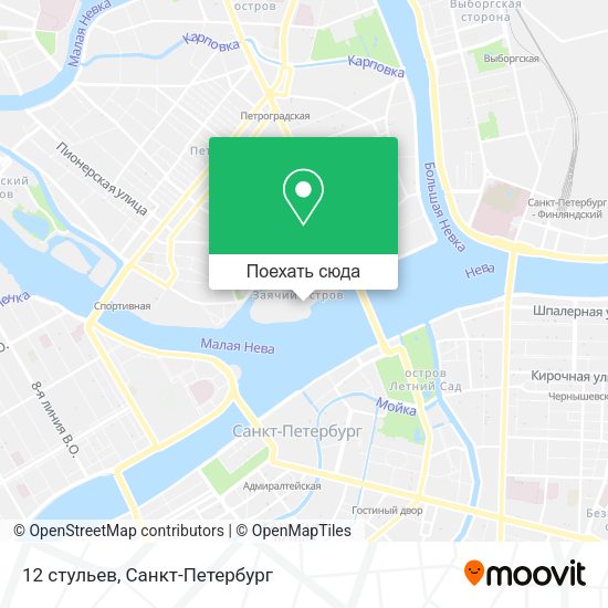 Карта 12 стульев
