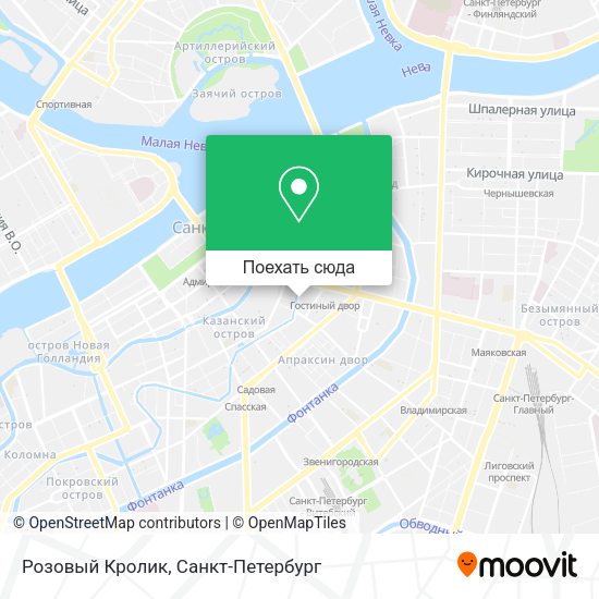 Карта Розовый Кролик