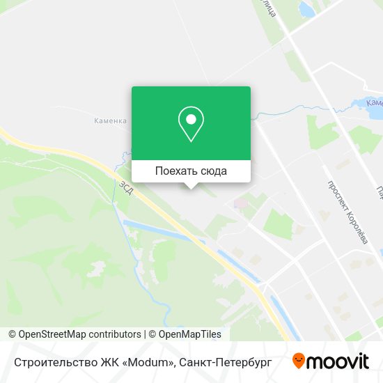 Карта Строительство ЖК «Modum»
