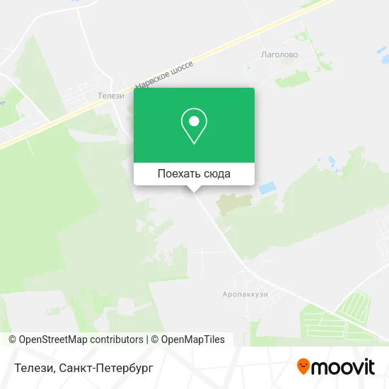 Карта Телези