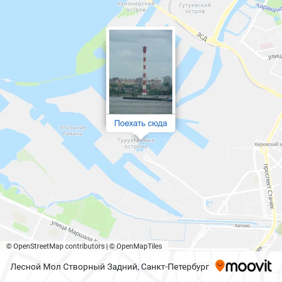 Карта Лесной Мол Створный Задний