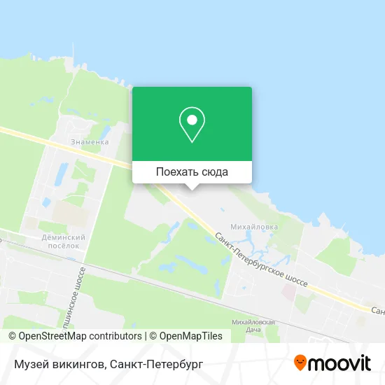 Карта Музей викингов