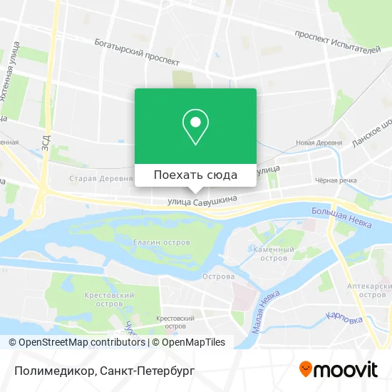 Карта Полимедикор