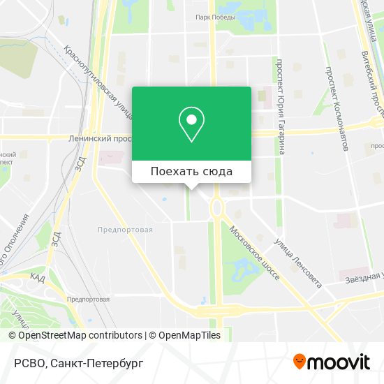 Карта РСВО