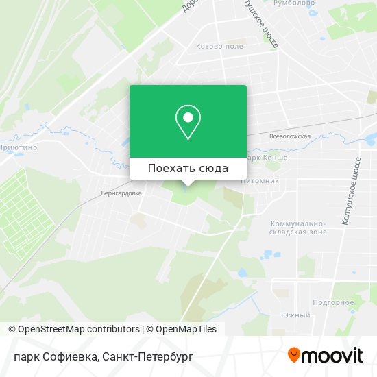 Карта парк Софиевка
