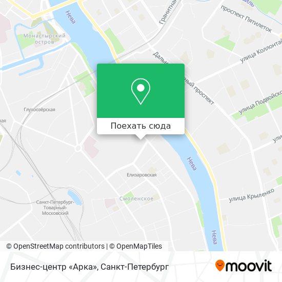 Карта Бизнес-центр «Арка»