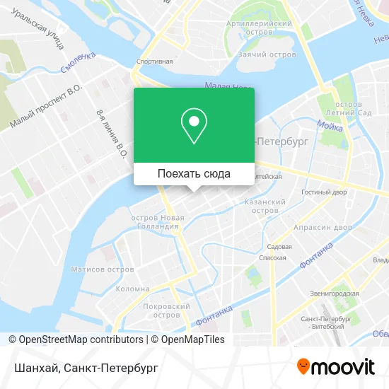 Карта Шанхай